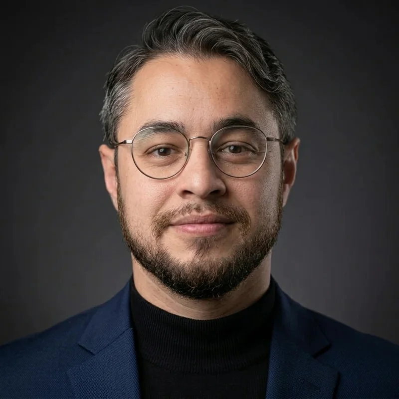 Portrait de Tim Chaikhraziev, co-fondateur de Telos Machina